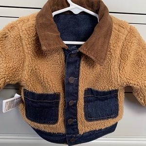 Gap Jean Sherpa Reversible Jacket